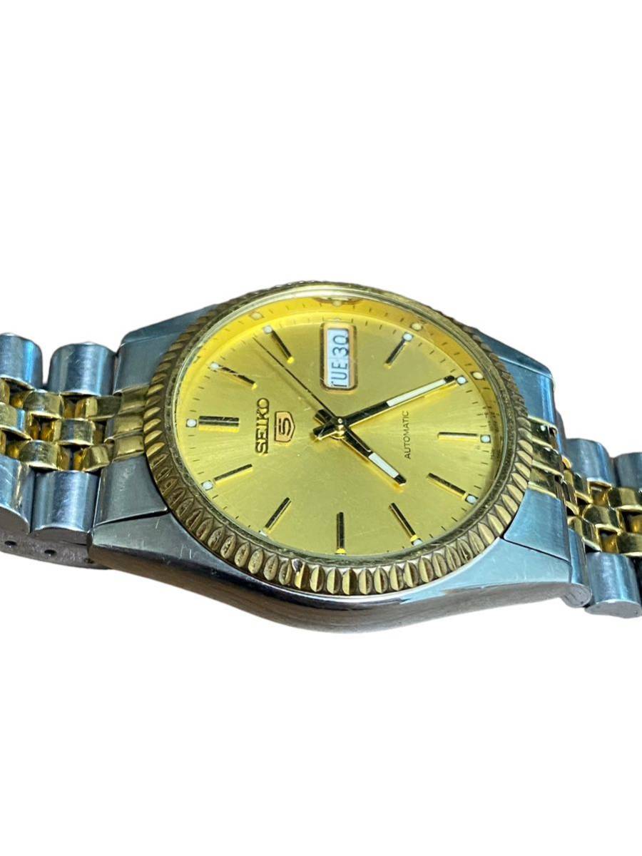 16505 /SEIKO/セイコー/5/ファイブ/7S26-0500/21石/3針/デイデイト 