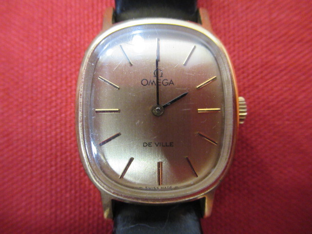 H【8850】★OMEGA 手巻き DeVill★オメガ デビル デヴィル 腕時計 ジャンク品