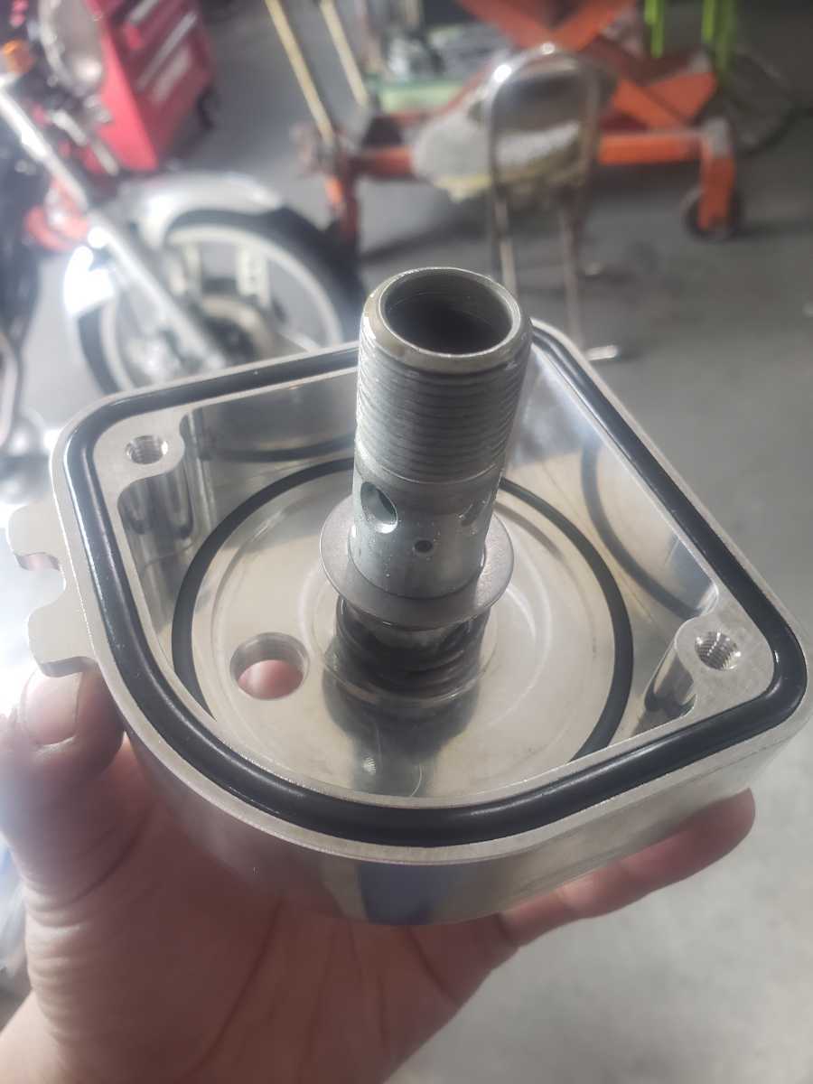 ホーク オイルクーラー 取り出し PT1/4 CB250t CB400t CB250n CB400n