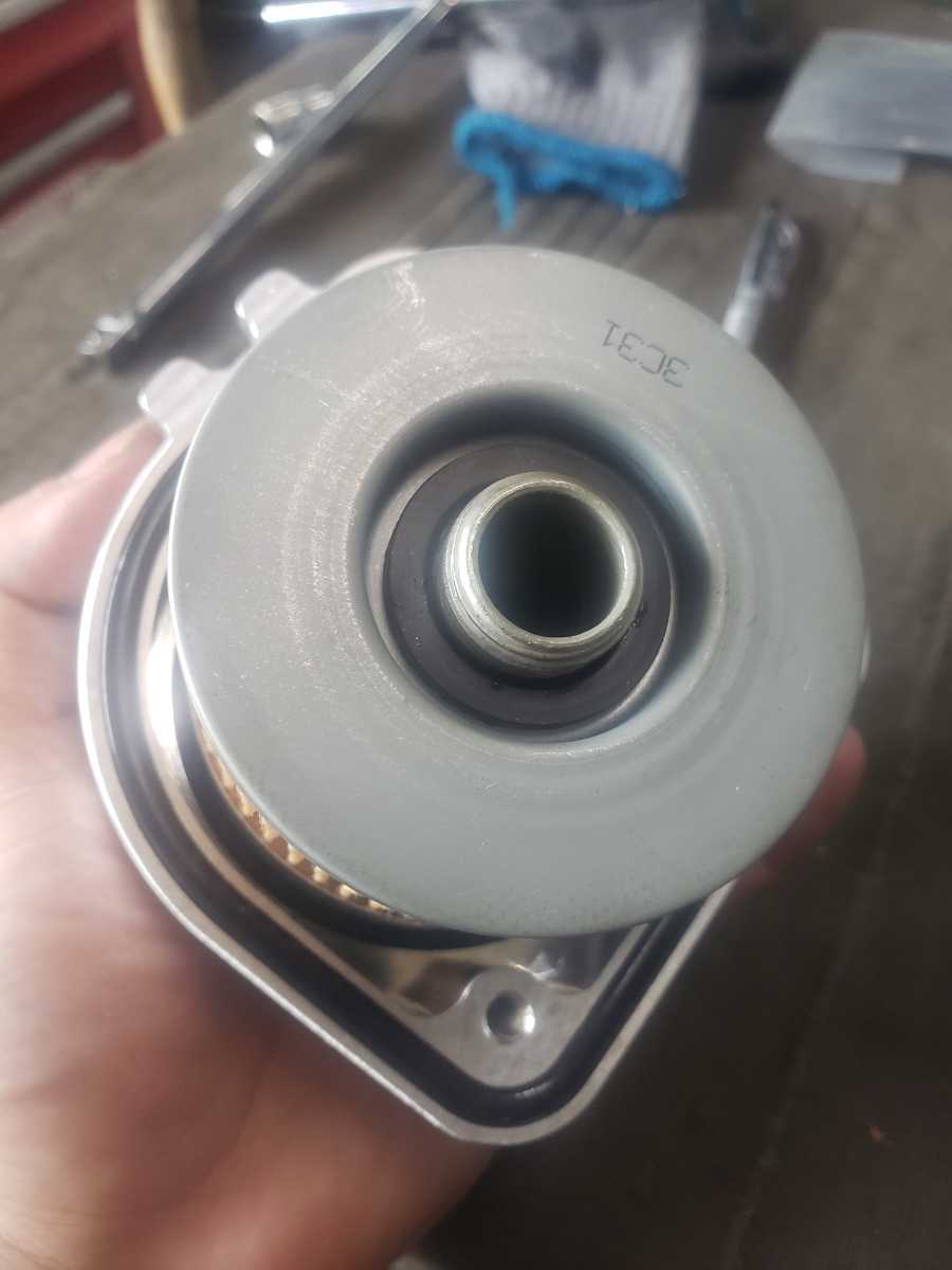 ホーク オイルクーラー 取り出し PT1/4 CB250t CB400t CB250n CB400n