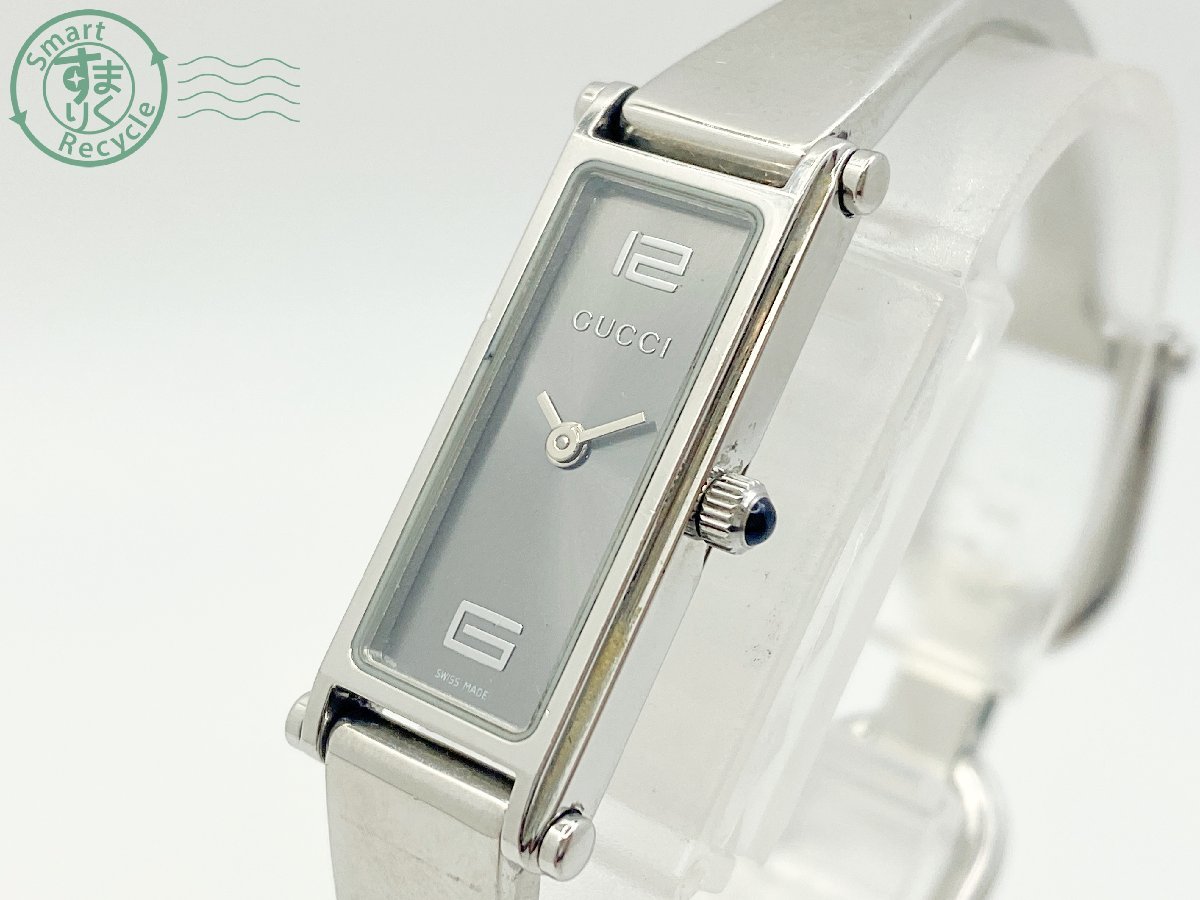 10280948　▽ GUCCI グッチ 1500L レディース ブランド 腕時計 QZ クォーツ シルバー ヴィンテージ