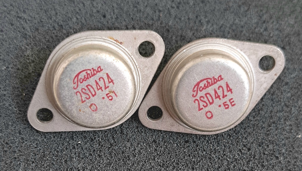 Toshiba 2SD424-O トランジスタ ジャンク品 1セット 2個(トランジスタ)｜売買されたオークション情報、yahooの商品情報を ...