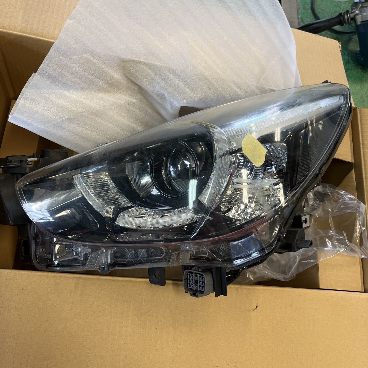 デミオ DJ3FS DJ 前期 LED左 ヘッド ライト ユニット KOITO 100-18373