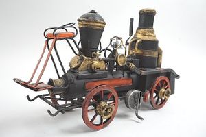 ブリキ 蒸気機関車のYahoo!オークション(旧ヤフオク!)の相場・価格を