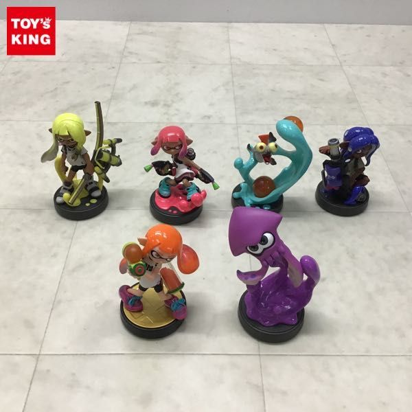 スプラトゥーン amiibo アミーボ 11体セット AMIIBO 11体まとめ売り(スプラトゥーンシリーズ)」 スプラトゥーン