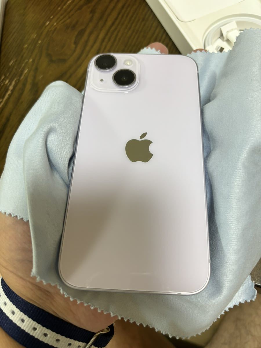iPhone 14 128GB パープル SIMフリー バッテリー残量100% iPhone14