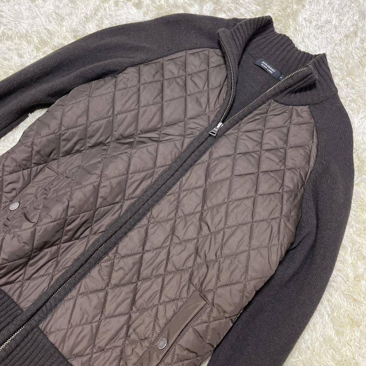 Lサイズ◎ バーバリーブラックレーベル BURBERRY BLACK LABEL ニット