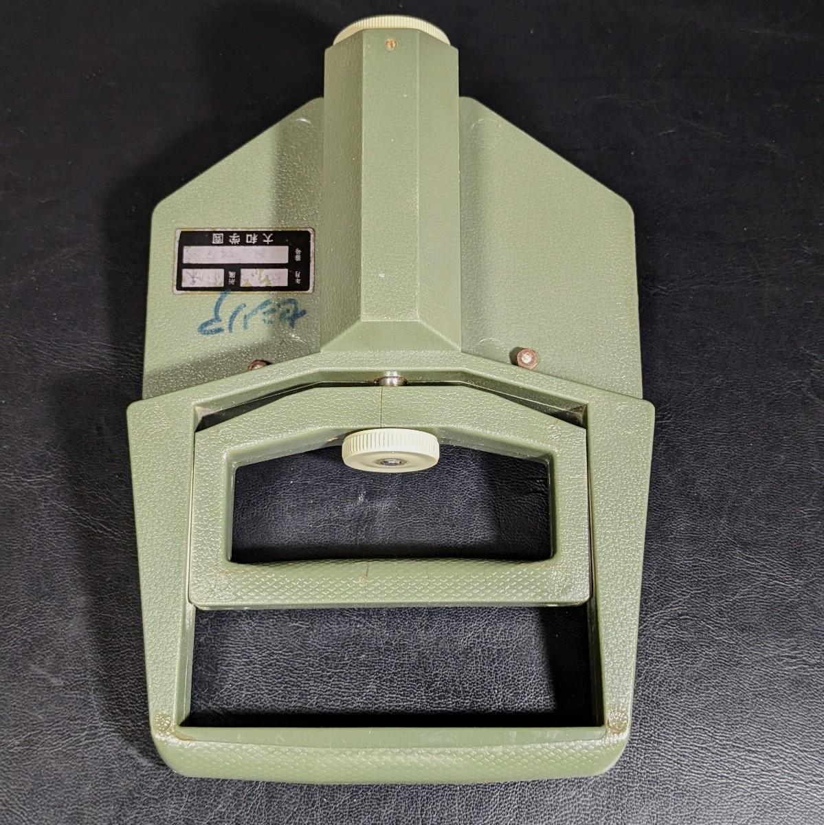 当時物 TAKEI KIKI KOGYO GRIP DYNAMOMETER T-2 竹井機器工業 アナログ式握力計 体力測定 身体測定 スポーツテスト 動作確認済 現状品_7
