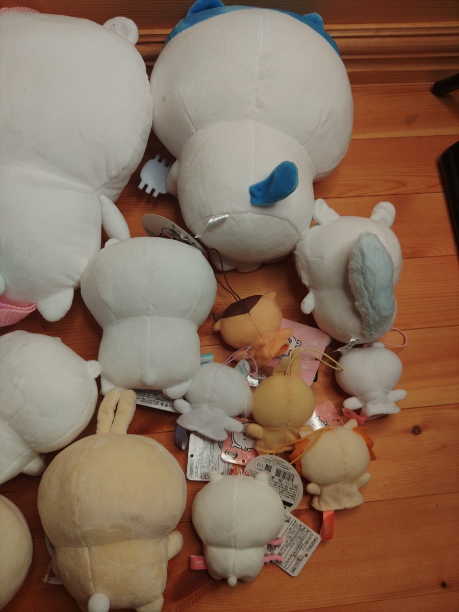 新品 15点】 ちいかわ モモンガ うさぎ ハチワレ ぬいぐるみ セット