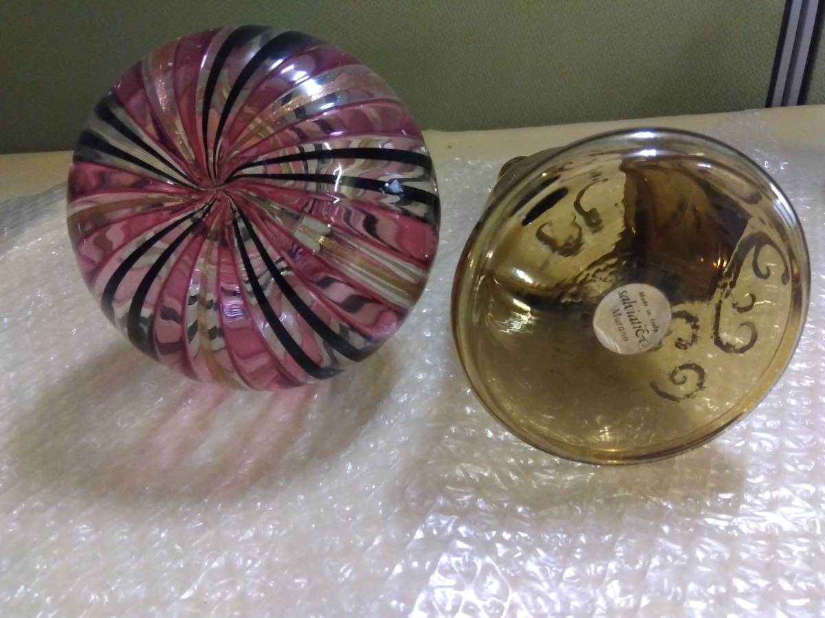 MURANO ムラノガラス ベネチアンガラス 7点セット 高級ガラス 
