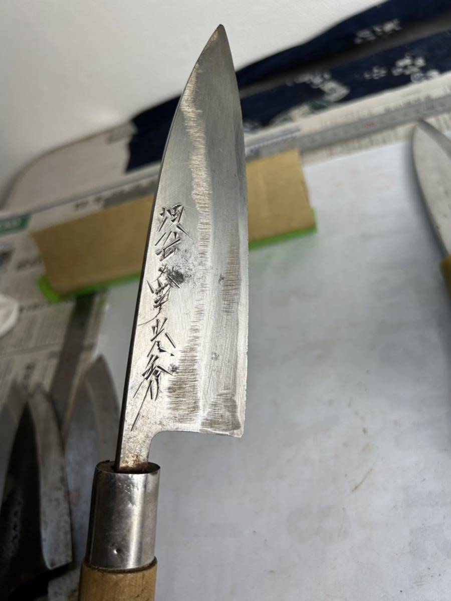 出刃包丁 和包丁 本水牛角有 堺清吉 堺龍神 堺一文字光秀 堺刀司 日本