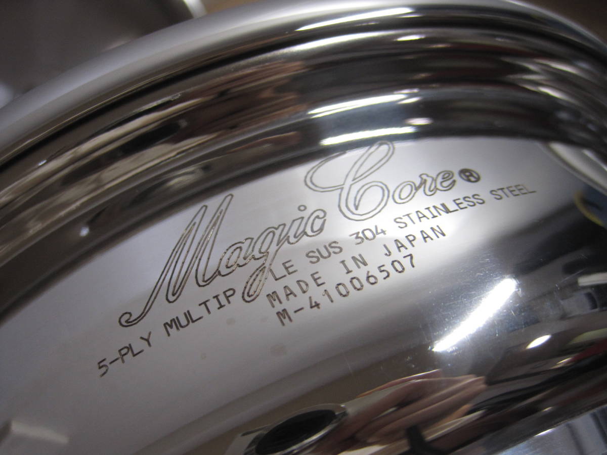 ○1/MAGIC CORE 日本製 ステンレス 片手鍋 3点まとめて 5層 5PLY