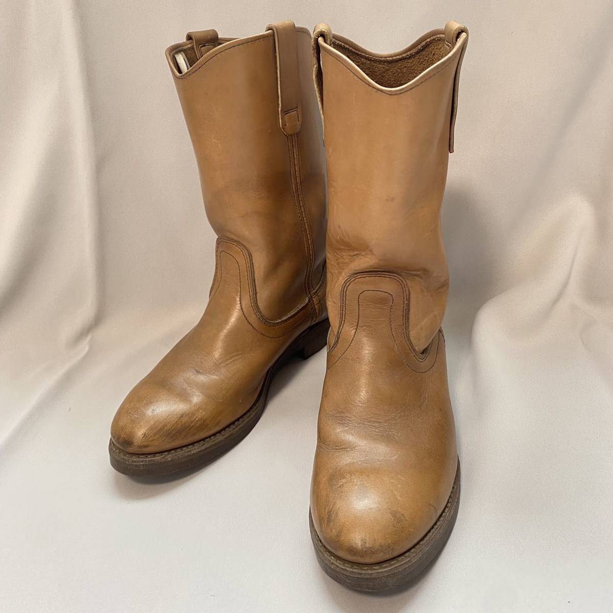  RED WING レッドウィング 1188 レザー ペコスブーツ 羽根ロゴ(25.5cm)｜売買されたオークション情報、yahooの商品情報をアーカイブ公開 - オークファン 25.5cm
