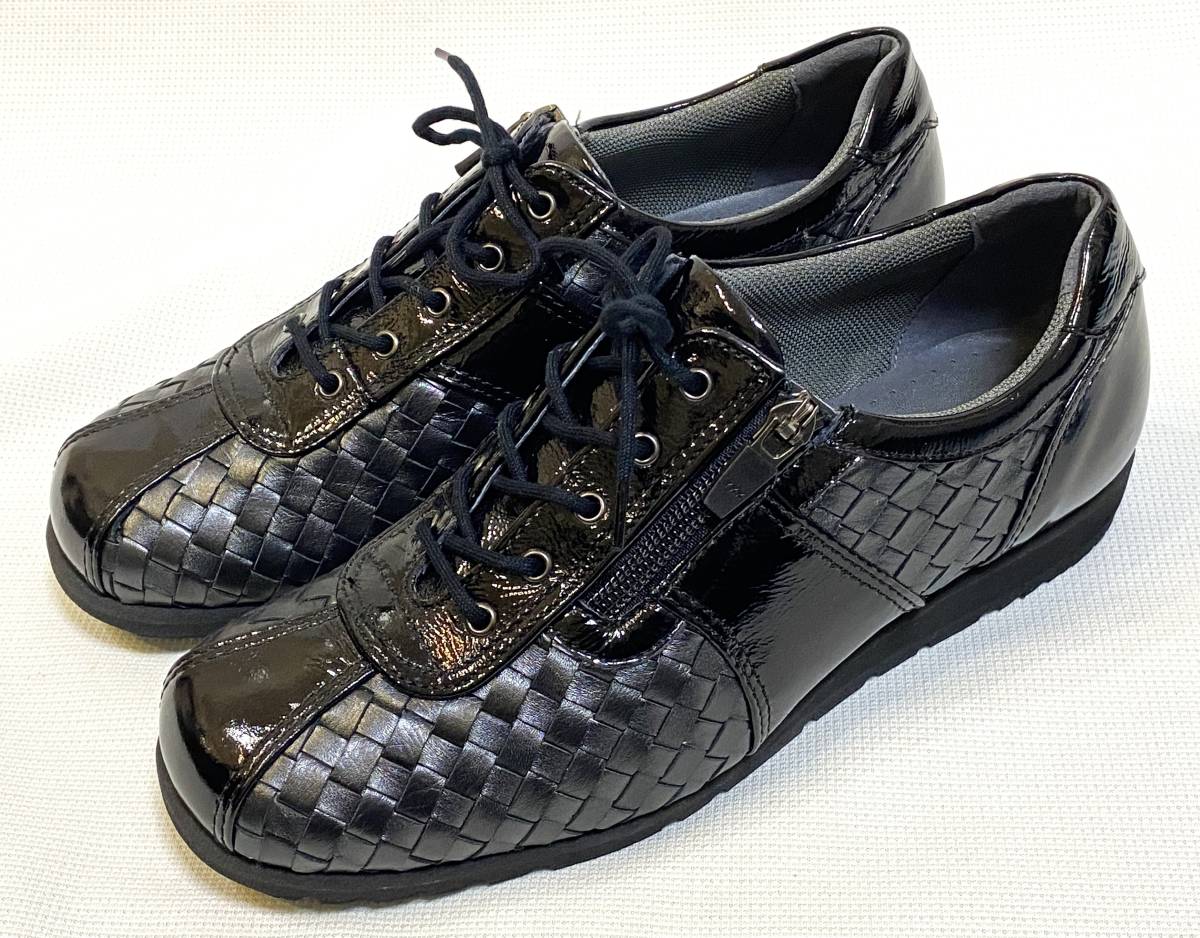 美品】asics pedalaアシックス ペダラ 本革シューズ 23.5㎝ 【公式通販】