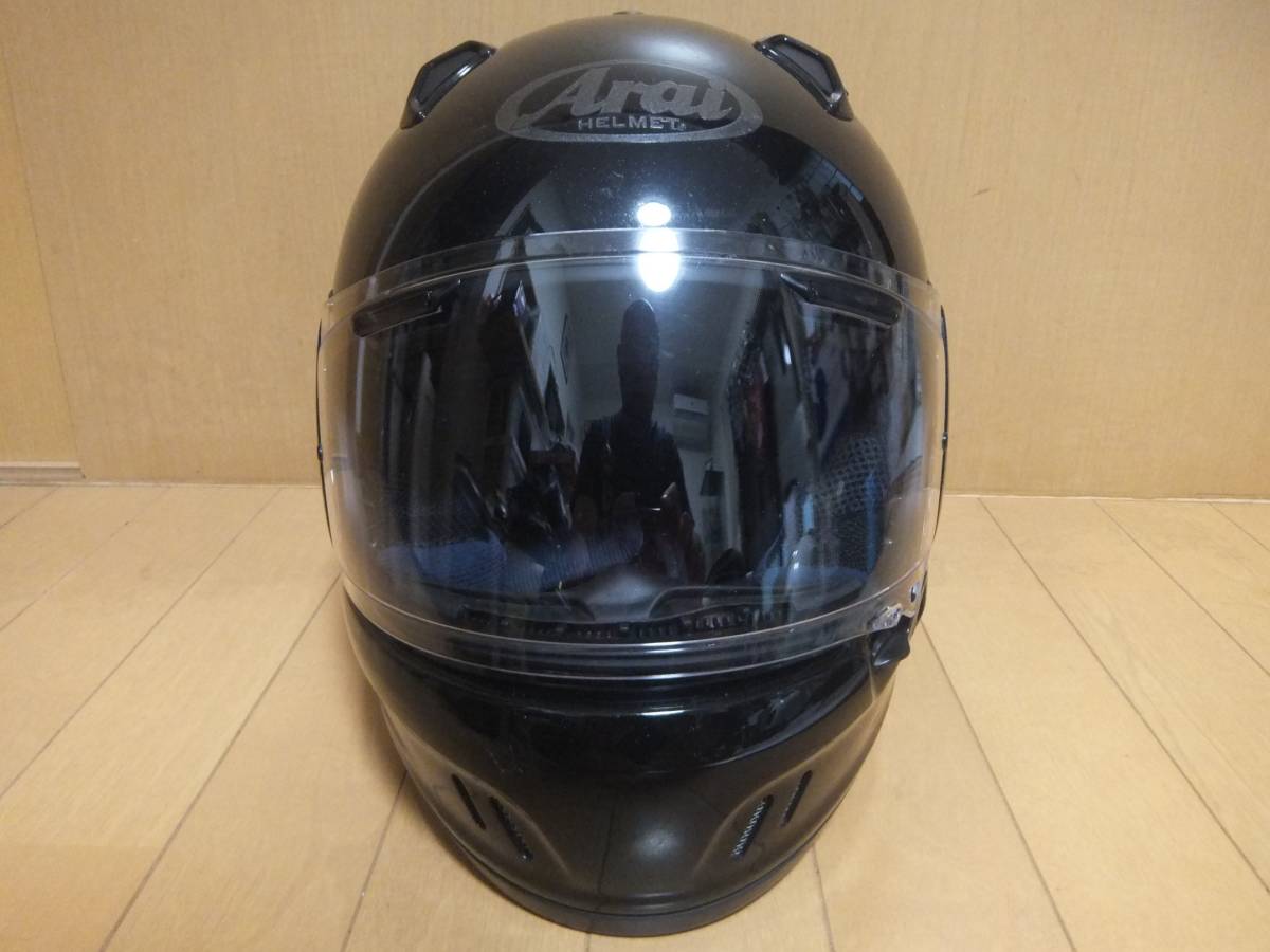 中古 Arai アライ ＸＤ エックス・ディー フラットブラック サイズXS(54cm) フルフェイスヘルメット