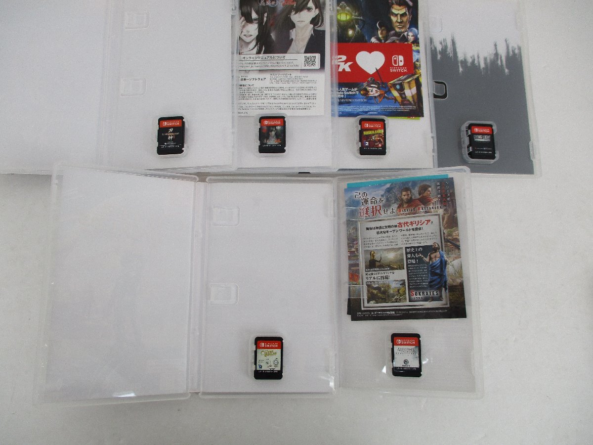 ジャンク品☆ニンテンドー スイッチ Z指定 ソフト7本セット