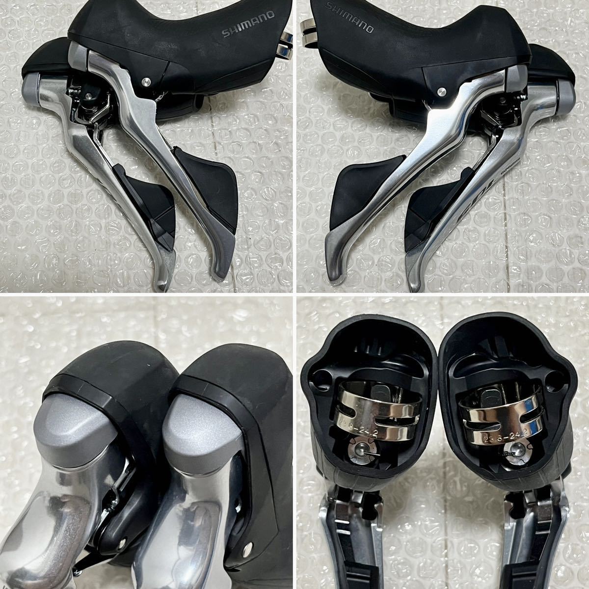 美品 105 R7000 シルバー グループセット 11s シマノ 170mm SHIMANO 