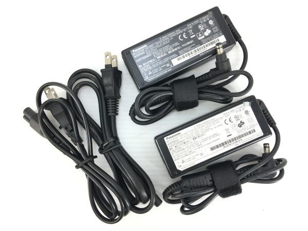 【2個セット/エラー無】Panasonic CF-AA6412C M1~M5 16V 4.06A 65W CF-SZ6/SZ5/LX6/LX5/SX4/SX3/NX4等適合 中古純正 動作保証【送料無料】