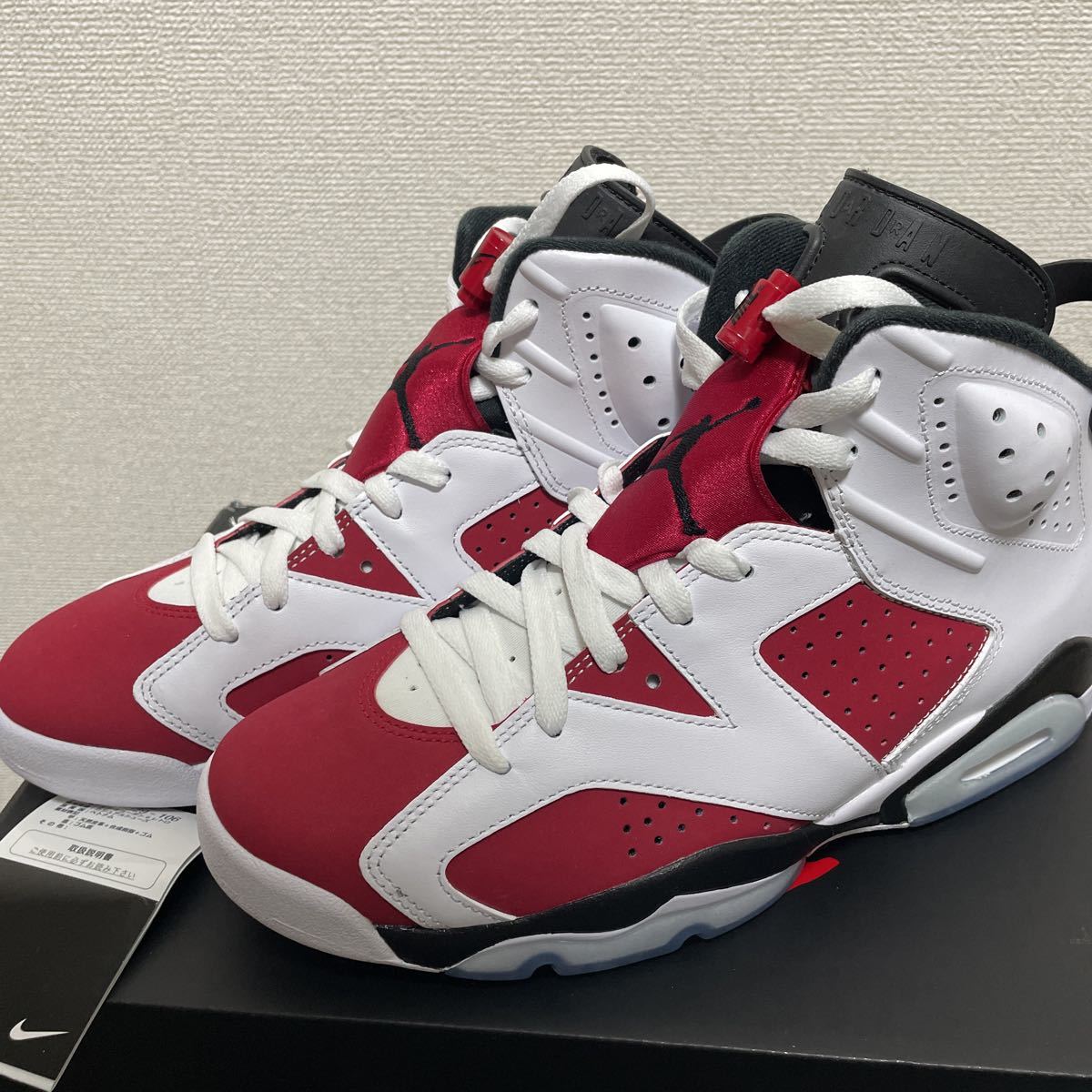 NIKE AIR JORDAN 6 carmine エアジョーダン6 カーマイン