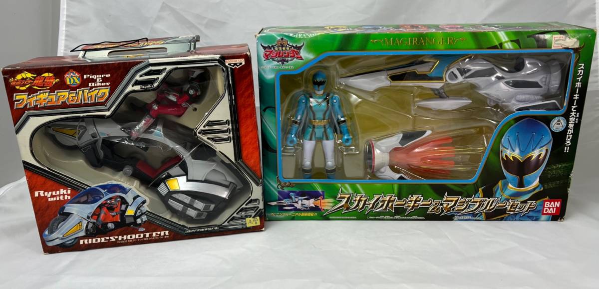 魔法戦隊 マジレンジャー DXフィギュア＆スカイホーキーセット コンプリート 新品未使用 マジレンジャー DXフィギュア&スカイホーキーセット レアの