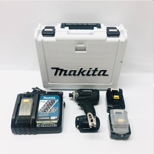 マキタ(Makita) 充電式インパクトドライバ (バッテリー・充電器・ケース付) ブラック TD138DRFXB