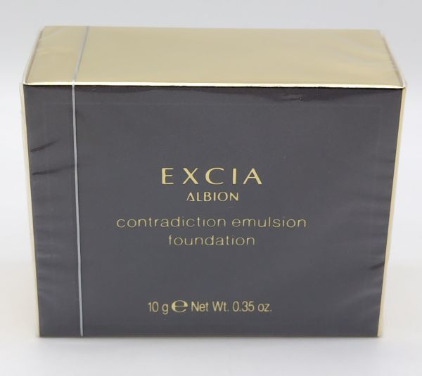 Y★新品未開封 アルビオン エクシア コントラディクション エマルジョン ファンデ 02★