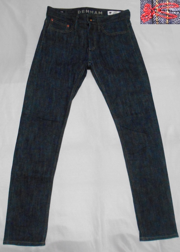 DENHAM デンハム RAZOR SLIM FIT VISS 1500本限定 デニムジーンズ 赤耳