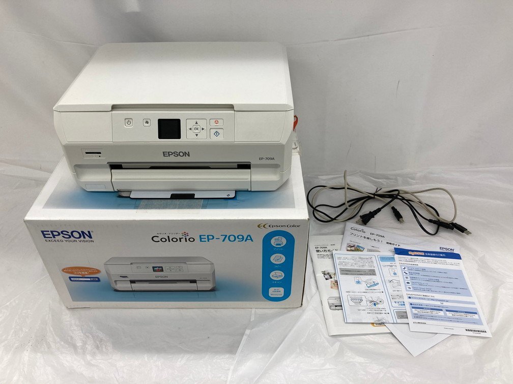 希少 EPSONエプソン プリンター EP-709A 一応ジャンクで 2017年製