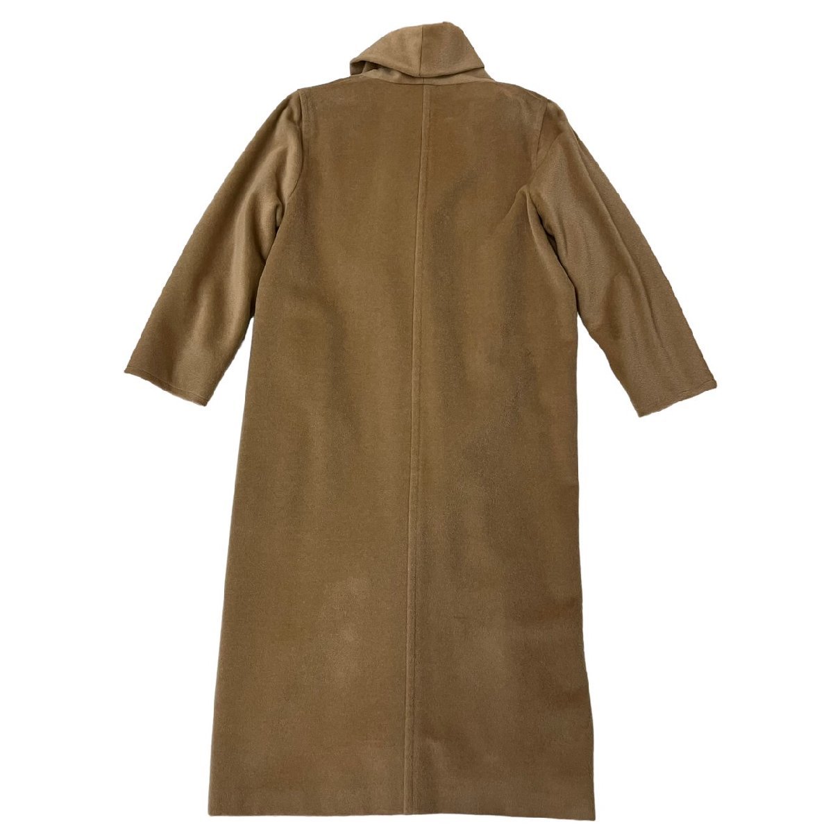 センチの通販 Max Mara ベルテッドコート 銀タグ ロング ウール