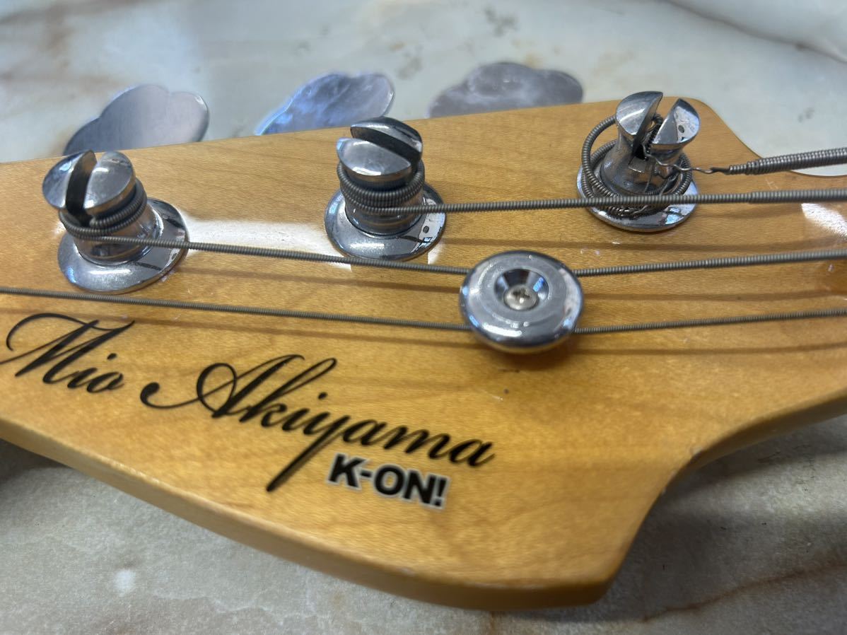 K-ON! けいおん！ 秋山澪 Mio Akiyama レフティージャズベース エレキ
