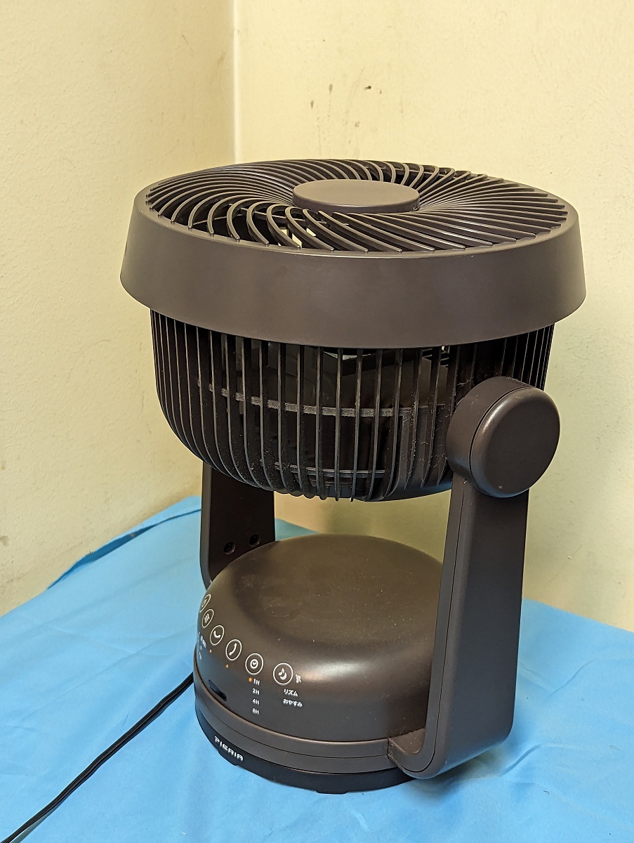 2025年DCモーターのサーキュレーターおすすめ20選！省エネ・静音・長 送料無料 動作OK DCモーター採用 タッチ操作 DOSHISHA DCサーキュレーター  ブラウン FCU-192D UCF-1192D 上下左右自動首振り 省エネ 中古品