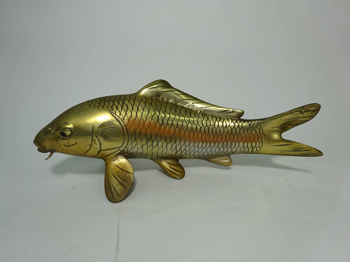 京都6☆ 双鯉 二匹鯉 縁起物 開運 置物 コイ こい インテリア