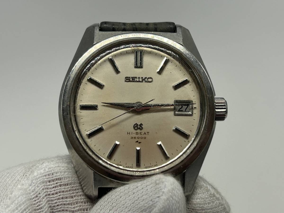 【専用出品】 S-5】稼働品 Grand SEIKO グランドセイコー GS 4522-8000 HI-BEAT