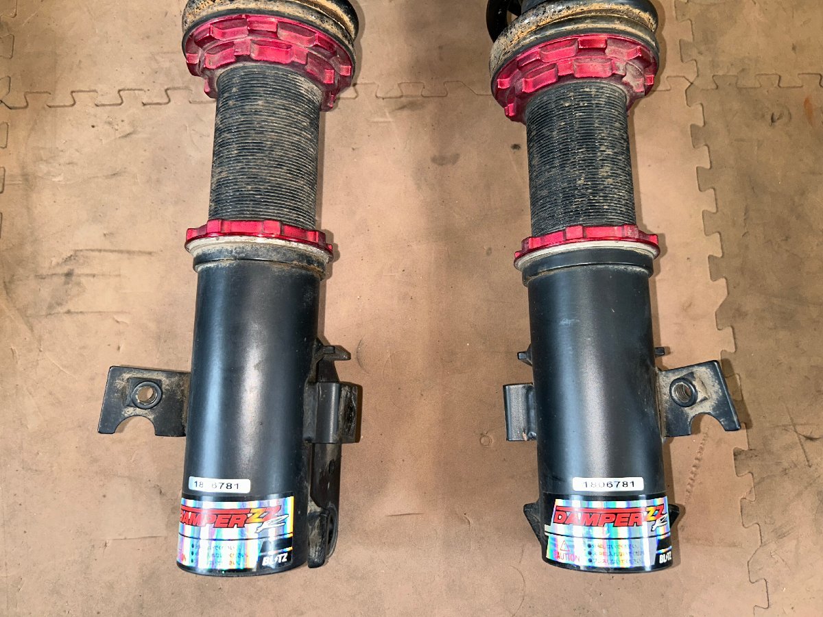 H15年 レガシィ BP5 前期 BLITZ 車高調 DAMPER ZZ-R ブリッツ 中古品