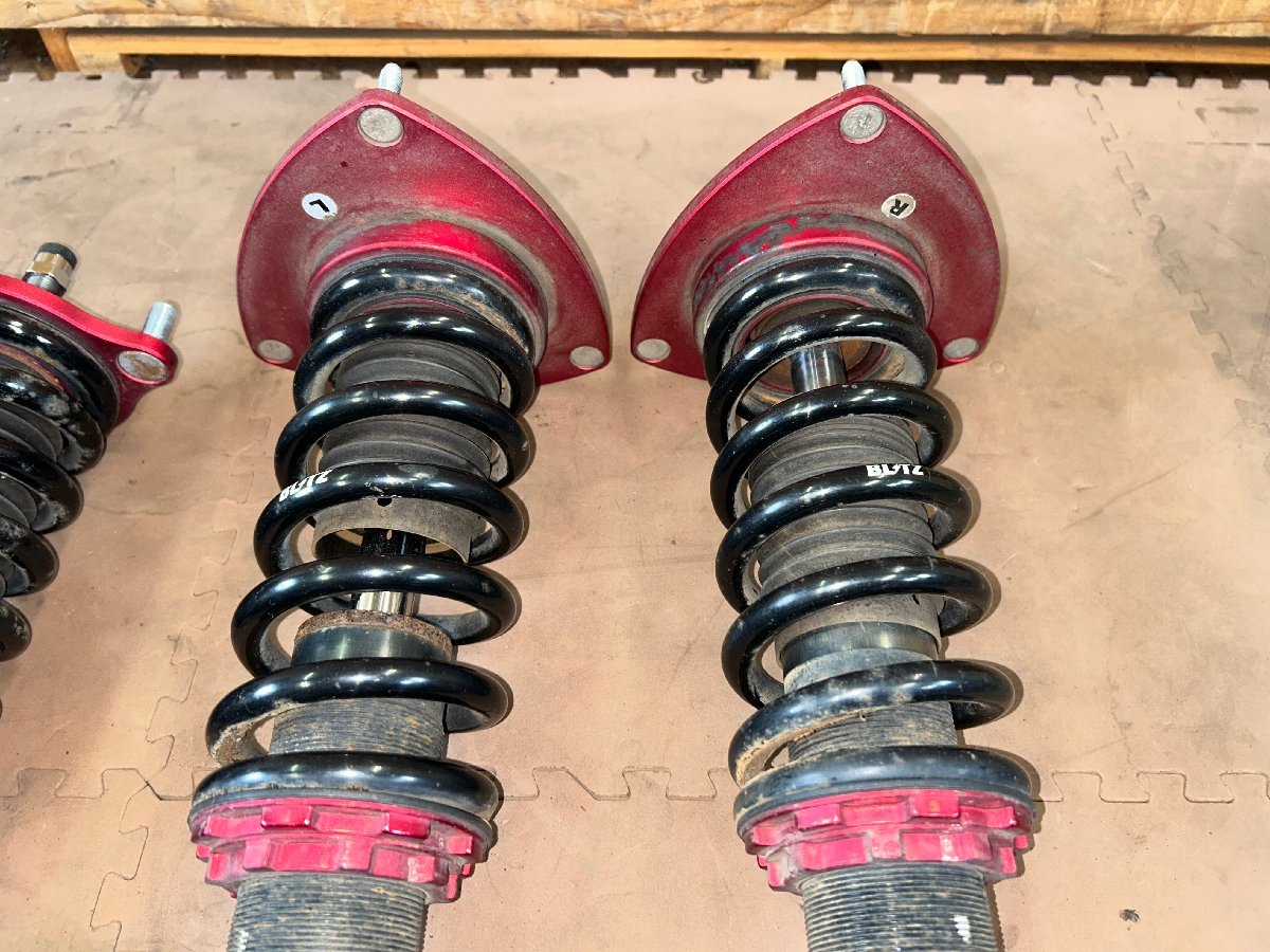 H15年 レガシィ BP5 前期 BLITZ 車高調 DAMPER ZZ-R ブリッツ 中古品