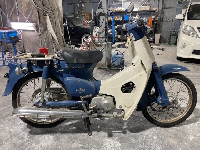 ホンダ スーパーカブ 50cc エンジン好調 要メンテ 千葉県発