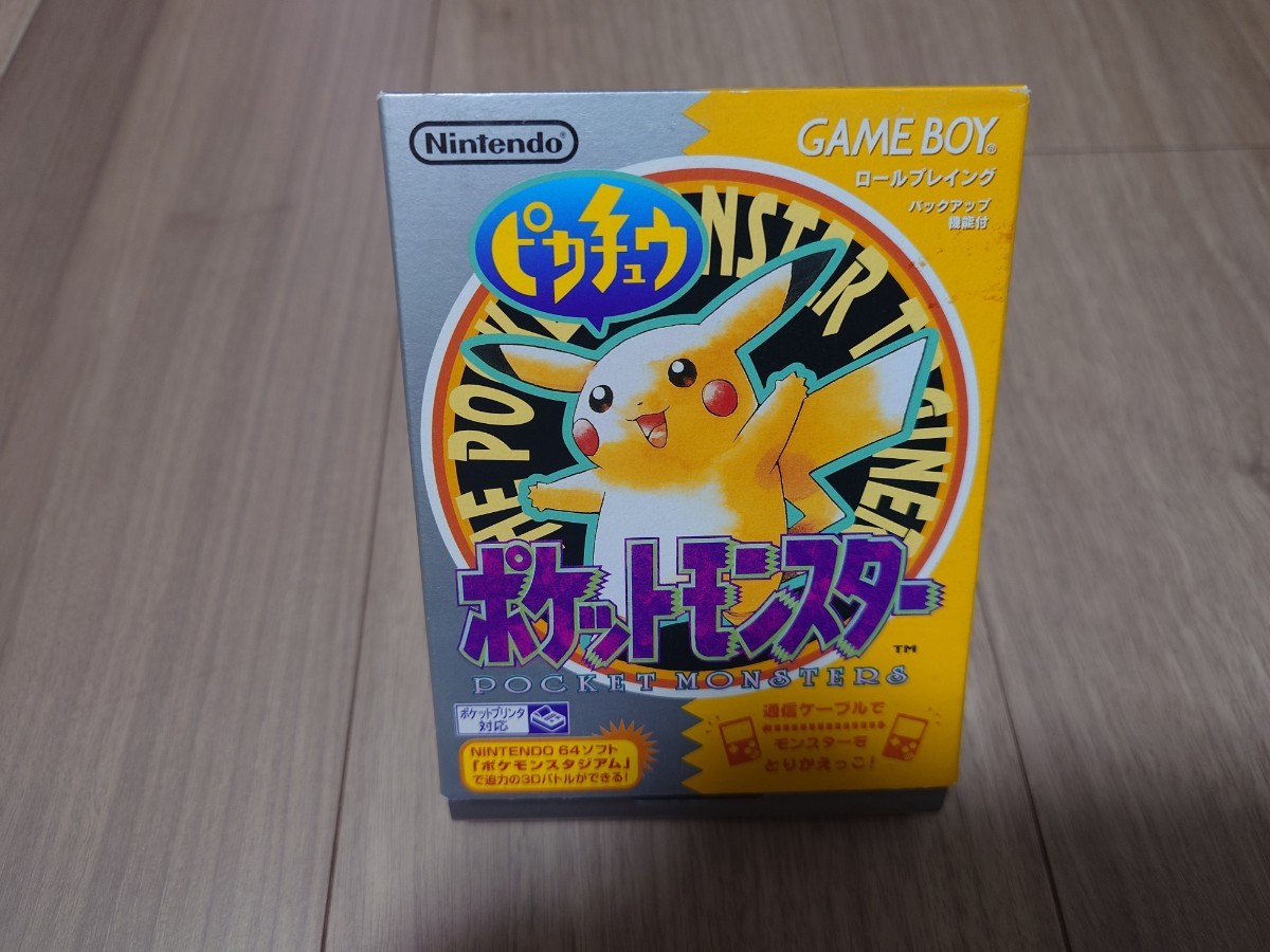 【新品未開封品】ポケットモンスター ゲームボーイ ピカチュウ ポケットモンスター ピカチュウ ゲームボーイ GBで