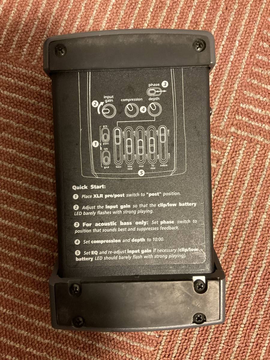 Used Fishman PRO EQ Fishman pro-EQ platinum Bass PLATINUM Preamp