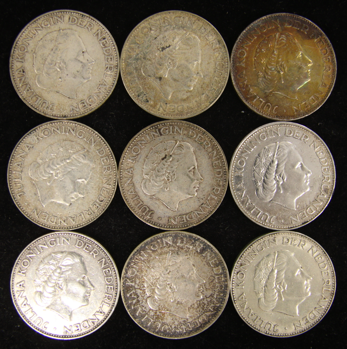 オランダ 2.5ギルダー銀貨 25枚 まとめて おまとめ 銀貨 オランダ銀貨 古銭 コイン 硬貨の入札履歴 - 入札者の順位