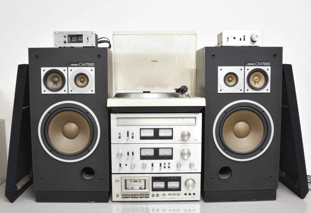 パイオニア SA-7800Ⅱ TX-7800Ⅱ PL-340 CS-F7000 KX-493 アンプ