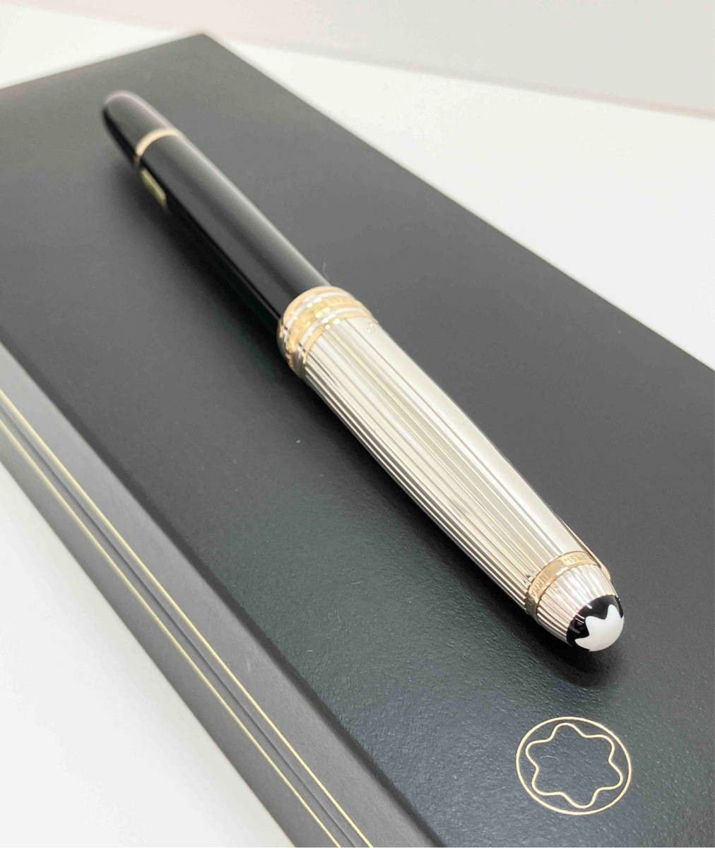 ジャンク 【1円スタート】MONT BLANC モンブラン 万年筆 ペン先K18 925