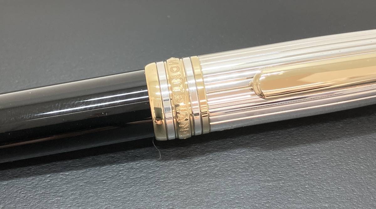 ジャンク 【1円スタート】MONT BLANC モンブラン 万年筆 ペン先K18 925