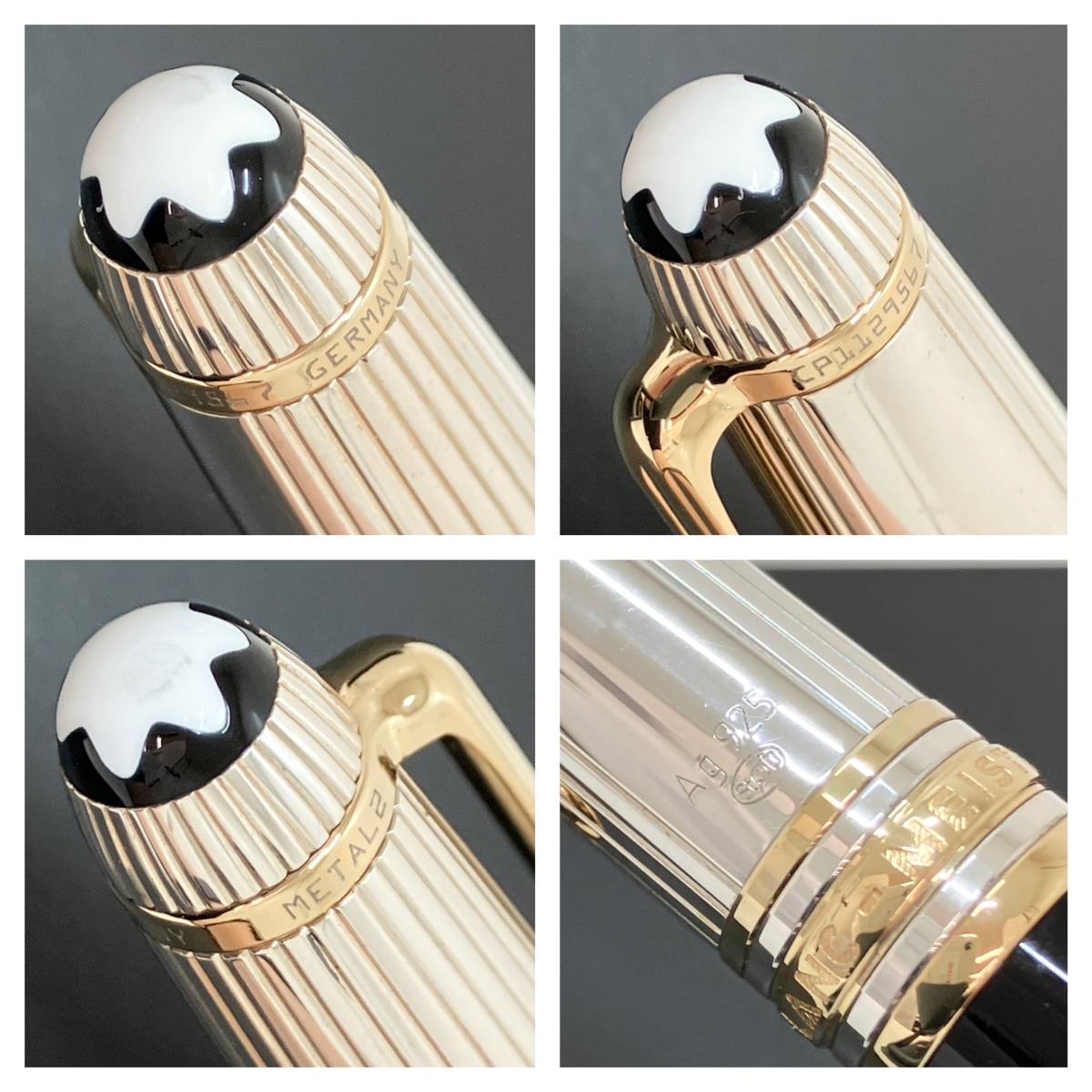 ジャンク 【1円スタート】MONT BLANC モンブラン 万年筆 ペン先K18 925