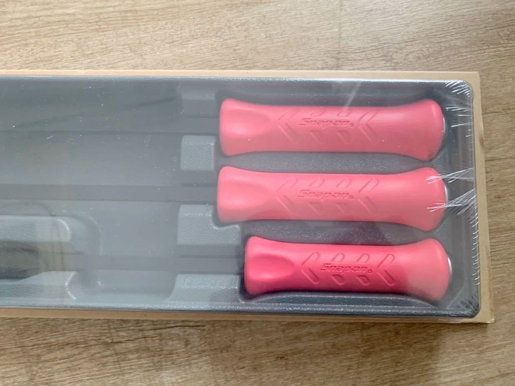 スナップオン 限定 貫通プライバーセット 4本 ピンク Snap-on バール  