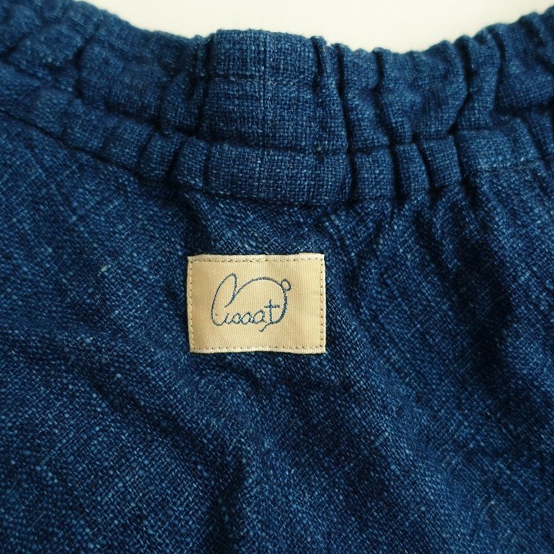 うさとの服 ムササビパンツ 程よ 藍染 usaato うさと サイズ6