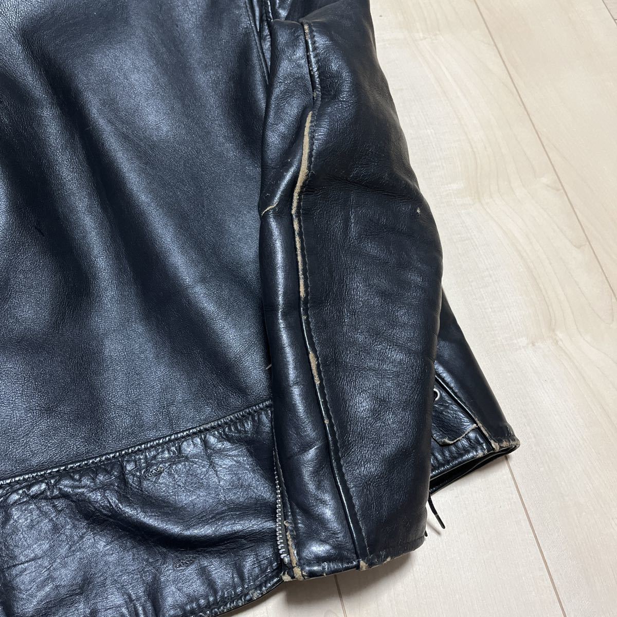 70s ショット ワンスター レアモデル サイズ44 茶芯 ヴィンテージ