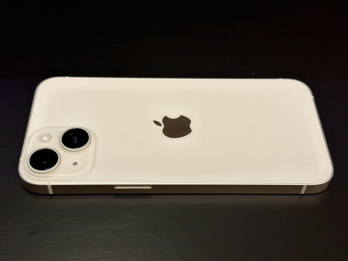 【中古】 Apple iPhone14 スターライト docomo 購入品 SIMフリー 128GB _5