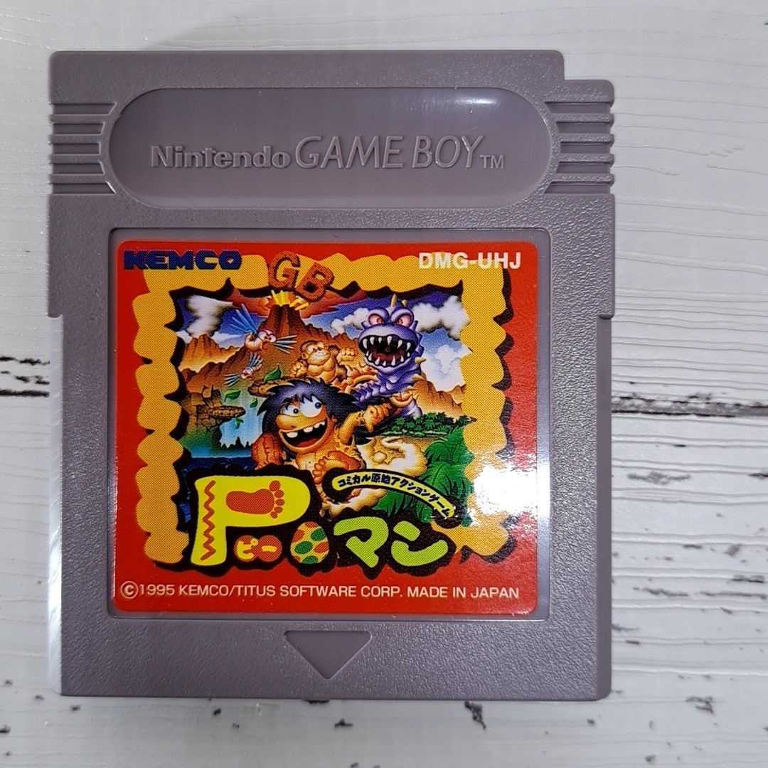 起動確認済 美品】Pマン ニンテンドー ゲームボーイ ソフト ピーマン 