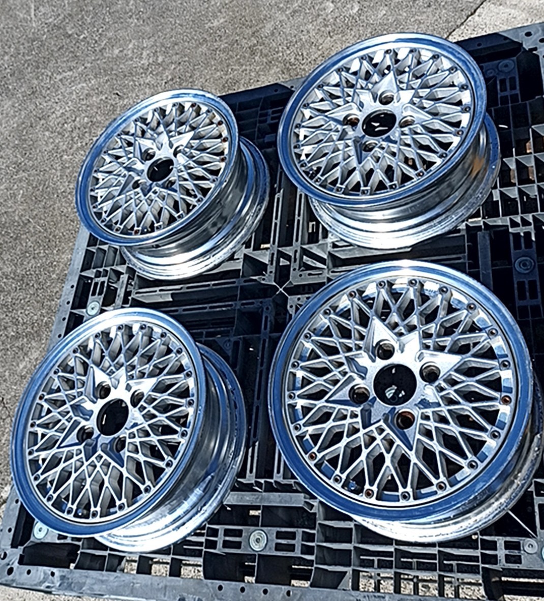 当時物 SSR スピードスター タイプFF フルリバースメッシュ PCD110 14