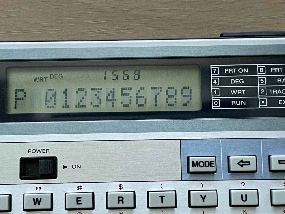 CASIO PB-100 OR-1 増設メモリ付き(ポケットコンピュータ)｜売買された 